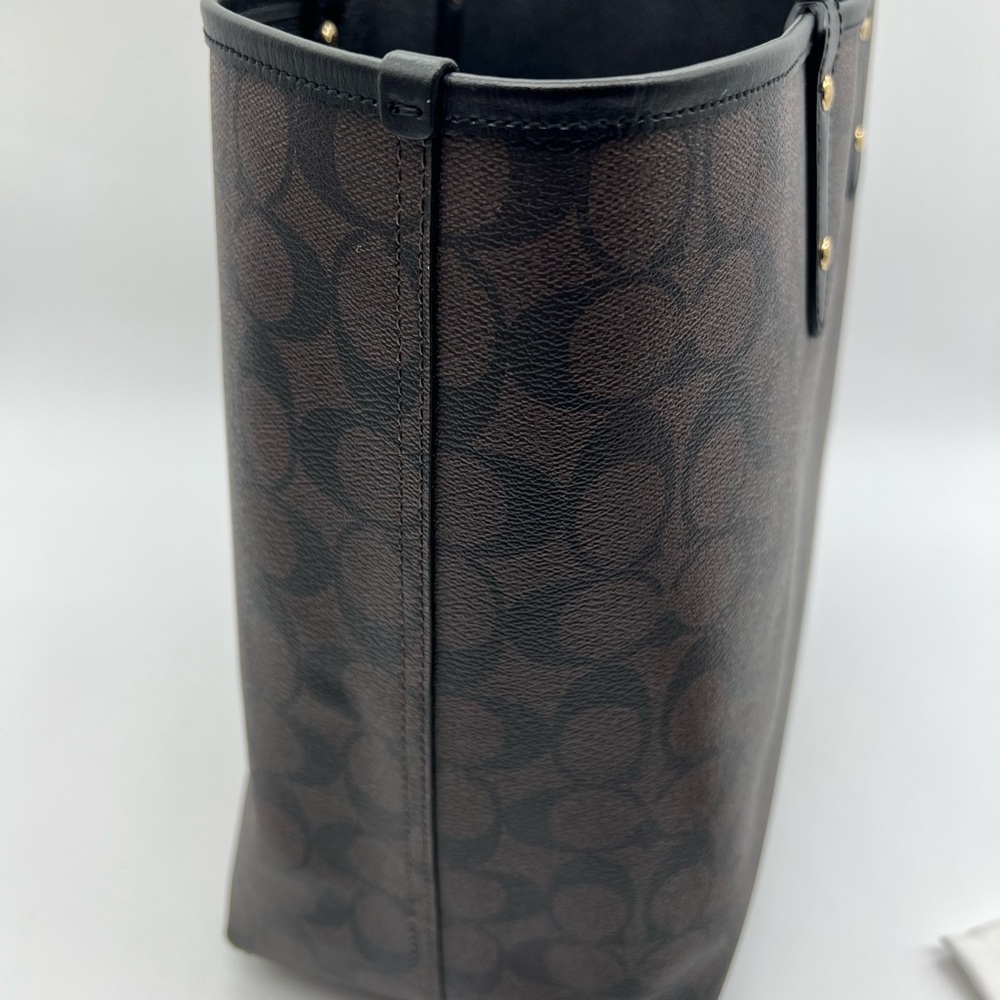 Coach Reversible City Tote with Pouch - Picture 9 of 12